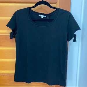 NWT Helmut Lang Distressed Slash Sleeve T-shirt
